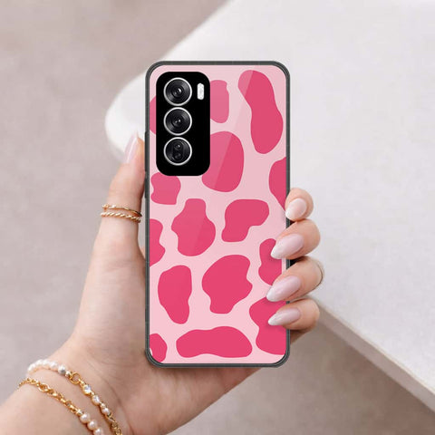 Oppo Reno 12 Cover - Vanilla Dream Series - HQ Premium Shine Durable Shatterproof Case