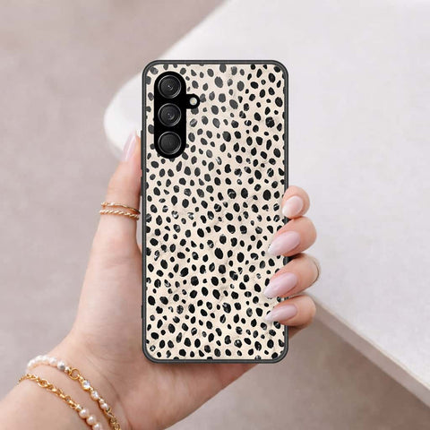 Samsung Galaxy A37 Cover - Vanilla Dream Series - HQ Ultra Shine Premium Infinity Glass Soft Silicon Borders Case