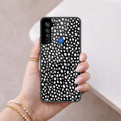 Motorola Moto G8 Cover - Vanilla Dream Series - HQ Premium Shine Durable Shatterproof Case