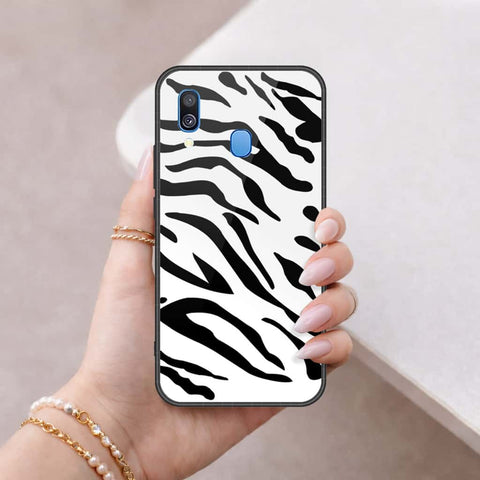 Samsung Galaxy A40 Cover - Vanilla Dream Series - HQ Premium Shine Durable Shatterproof Case