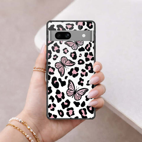 Google Pixel 7a Cover - Vanilla Dream Series - HQ Ultra Shine Premium Infinity Glass Soft Silicon Borders Case