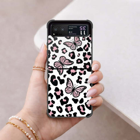 Motorola Razr 40 Cover - Vanilla Dream Series - HQ Premium Shine Durable Shatterproof Case