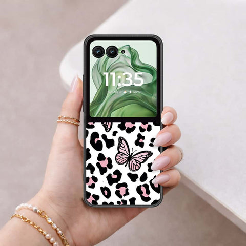 Motorola Razr Plus 2024 Cover - Vanilla Dream Series - HQ Premium Shine Durable Shatterproof Case