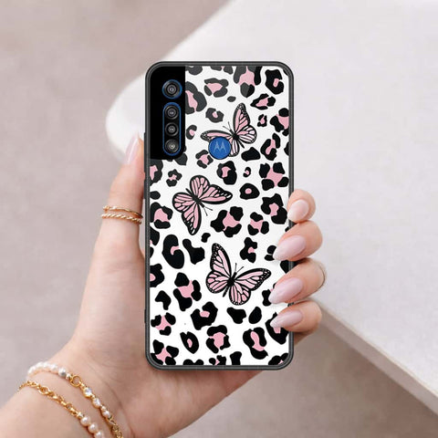 Motorola One Macro Cover - Vanilla Dream Series - HQ Premium Shine Durable Shatterproof Case