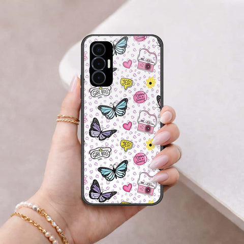 Tecno Pova 3 Cover - Vanilla Dream Series - HQ Premium Shine Durable Shatterproof Case