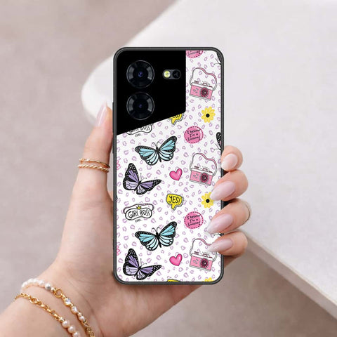Tecno Pova 5 Cover - Vanilla Dream Series - HQ Premium Shine Durable Shatterproof Case