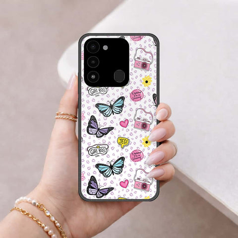 Tecno Spark 9 Cover - Vanilla Dream Series - HQ Premium Shine Durable Shatterproof Case