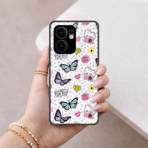 Oppo Reno 13F 5G Cover - Vanilla Dream Series - HQ Premium Shine Durable Shatterproof Case