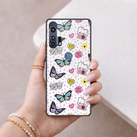 Motorola Edge Plus 2020 Cover - Vanilla Dream Series - HQ Premium Shine Durable Shatterproof Case