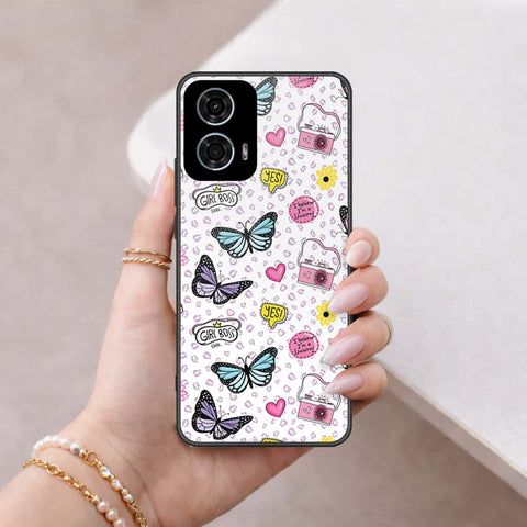Motorola Moto G24 Power Cover - Vanilla Dream Series - HQ Premium Shine Durable Shatterproof Case