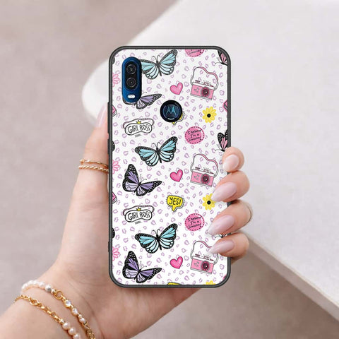 Motorola One Vision Cover - Vanilla Dream Series - HQ Premium Shine Durable Shatterproof Case