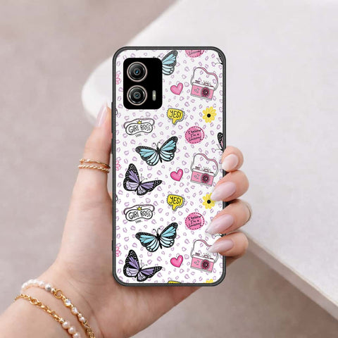 Motorola Moto G53 Cover - Vanilla Dream Series - HQ Premium Shine Durable Shatterproof Case