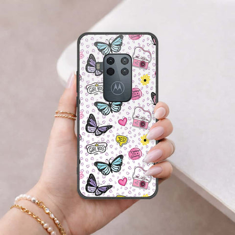 Motorola One Zoom Cover - Vanilla Dream Series - HQ Premium Shine Durable Shatterproof Case