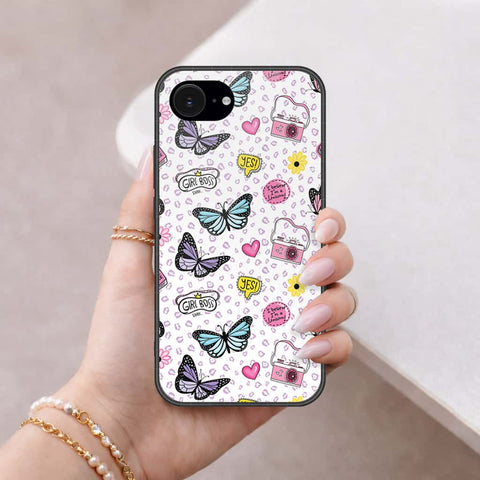 iPhone 17e Cover - Vanilla Dream Series - HQ Ultra Shine Premium Infinity Glass Soft Silicon Borders Case
