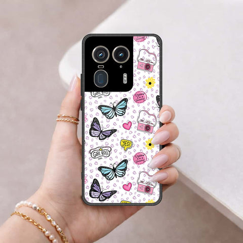 Motorola Edge 50 Ultra Cover - Vanilla Dream Series - HQ Premium Shine Durable Shatterproof Case