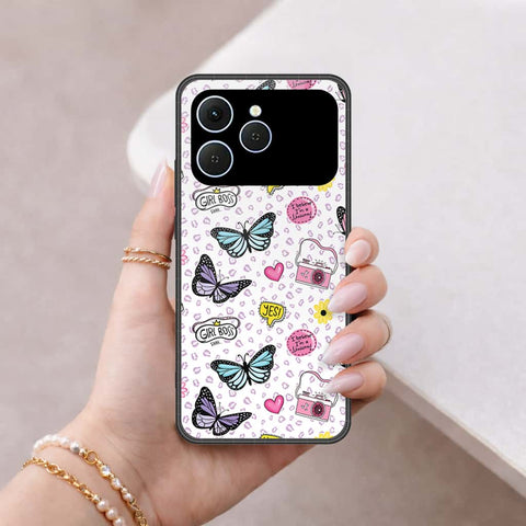 Tecno Spark 40 Cover - Vanilla Dream Series - HQ Premium Shine Durable Shatterproof Case