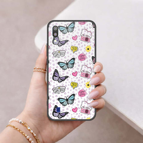 Samsung Galaxy M10 Cover - Vanilla Dream Series - HQ Premium Shine Durable Shatterproof Case