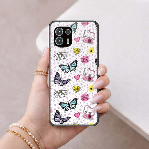 Motorola Edge 20 Lite Cover - Vanilla Dream Series - HQ Premium Shine Durable Shatterproof Case