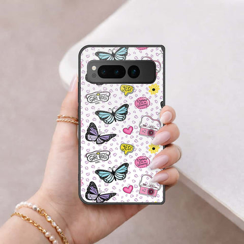 Google Pixel Fold Cover - Vanilla Dream Series - HQ Premium Shine Durable Shatterproof Case