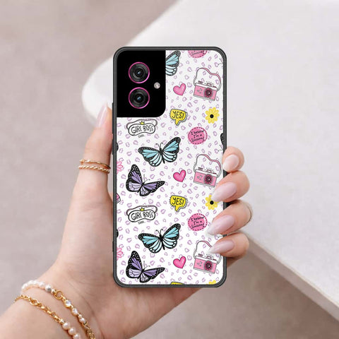 Motorola Moto G55 Cover - Vanilla Dream Series - HQ Premium Shine Durable Shatterproof Case