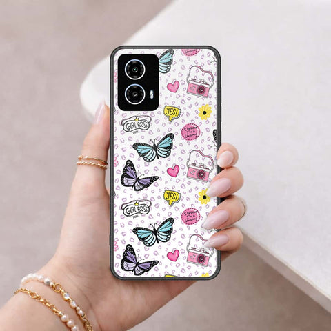 Motorola Moto G34 Cover - Vanilla Dream Series - HQ Premium Shine Durable Shatterproof Case