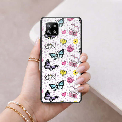 Samsung Galaxy A42 5G Cover - Vanilla Dream Series - HQ Premium Shine Durable Shatterproof Case