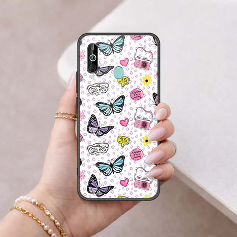 Samsung Galaxy A60 Cover - Vanilla Dream Series - HQ Premium Shine Durable Shatterproof Case