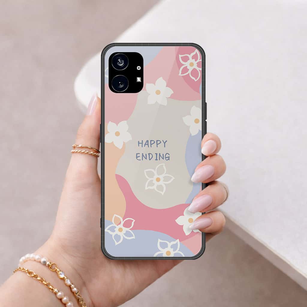 Nothing Phone 1 Cover - Happy Series - HQ Premium Shine Durable Shatterproof Case
