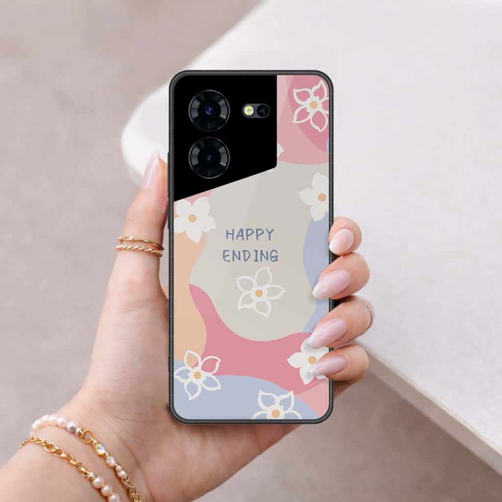 Tecno Pova 5 Cover - Happy Series - HQ Premium Shine Durable Shatterproof Case