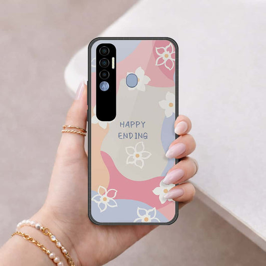 Tecno Spark 7 Pro Cover - Happy Series - HQ Premium Shine Durable Shatterproof Case