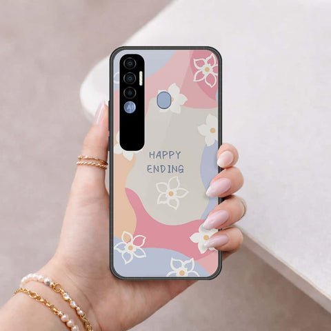 Tecno Spark 7 Pro Cover - Happy Series - HQ Premium Shine Durable Shatterproof Case