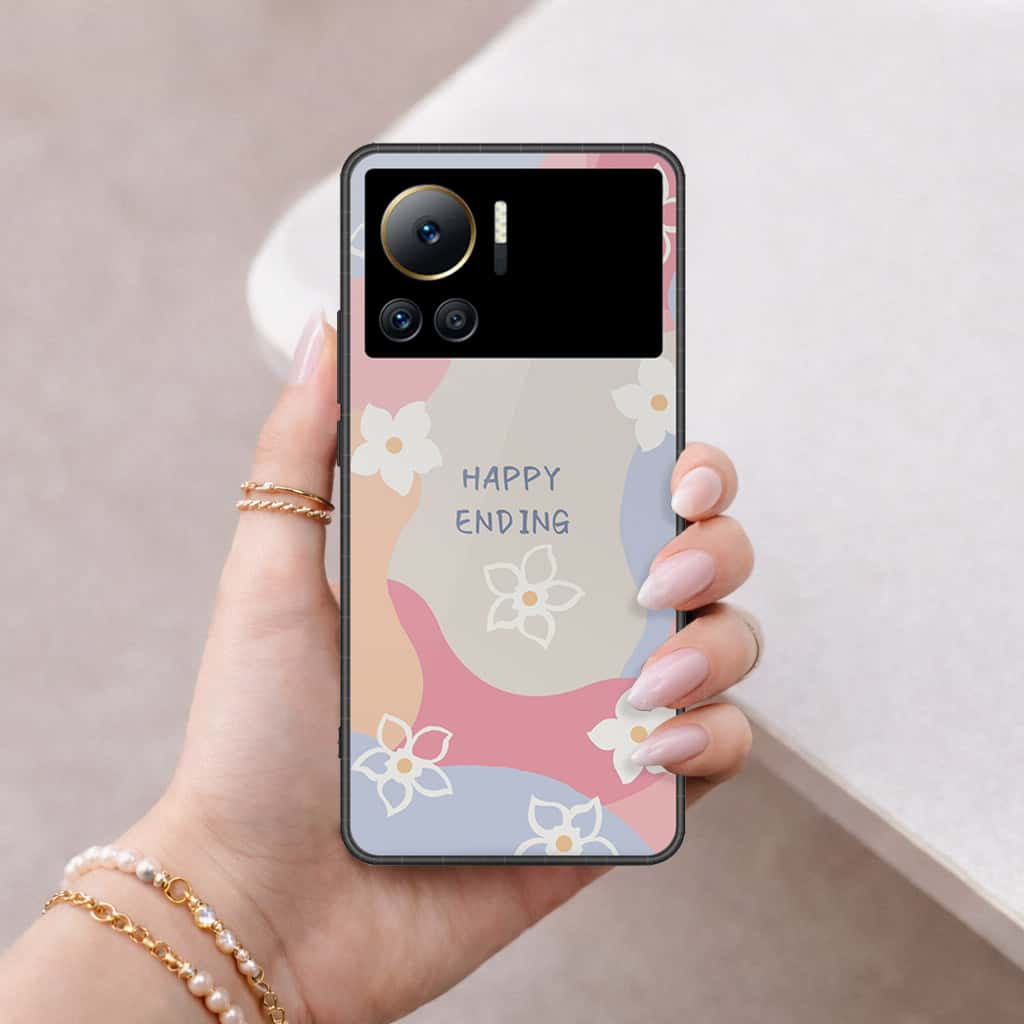 Infinix Note 12 VIP Cover - Happy Series - HQ Premium Shine Durable Shatterproof Case