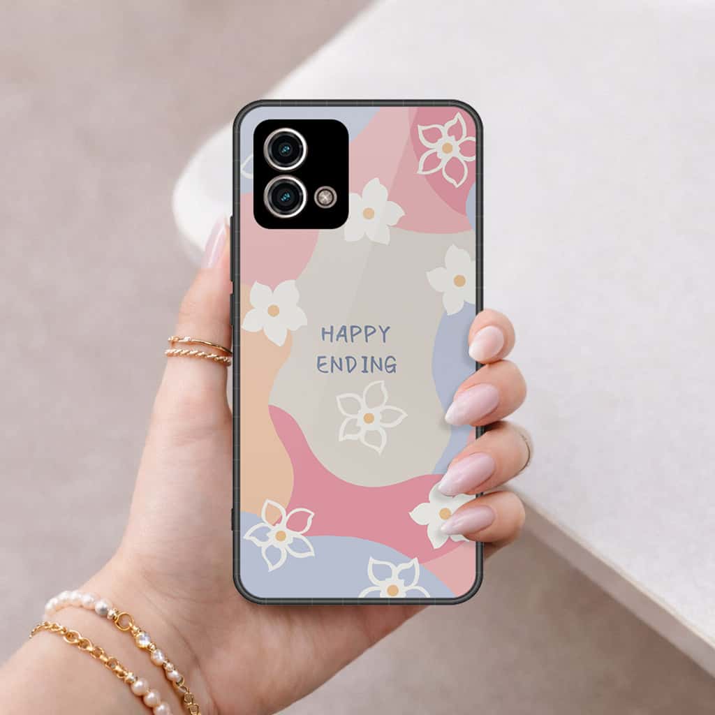 Motorola Moto G Stylus 5G (2023) Cover - Happy Series - HQ Premium Shine Durable Shatterproof Case