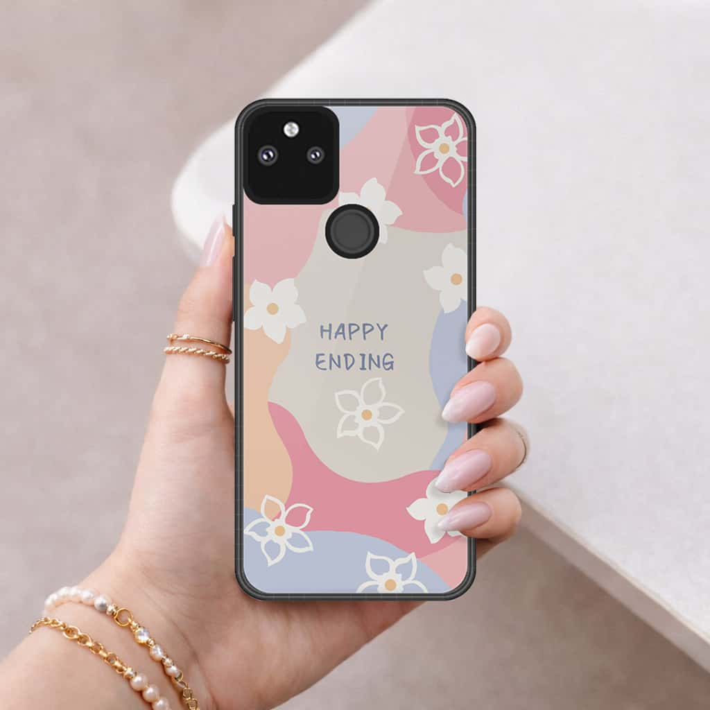 Google Pixel 5a 5G Cover - Happy Series - HQ Premium Shine Durable Shatterproof Case