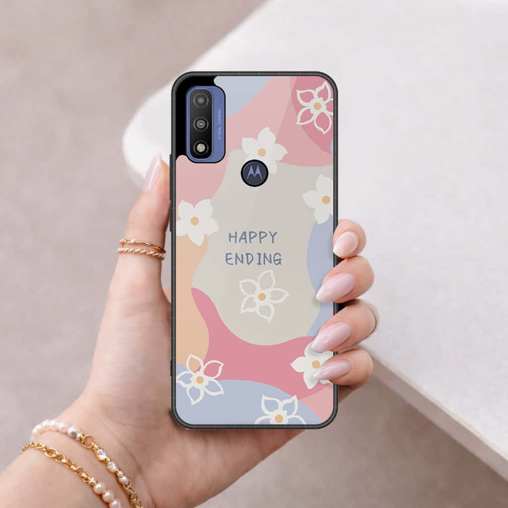 Motorola G Pure 2021 Cover - Happy Series - HQ Premium Shine Durable Shatterproof Case