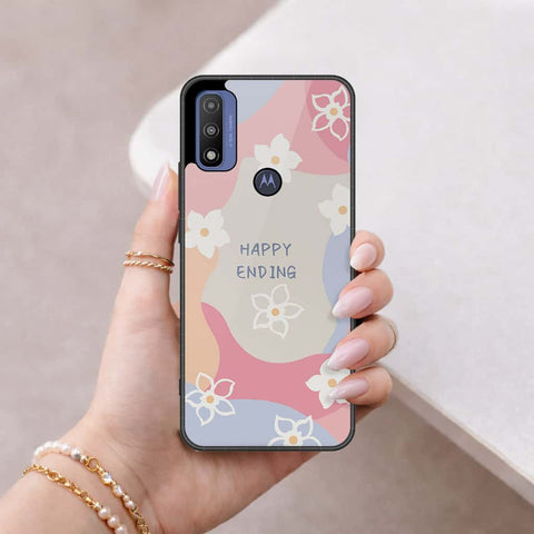 Motorola G Pure 2021 Cover - Happy Series - HQ Premium Shine Durable Shatterproof Case