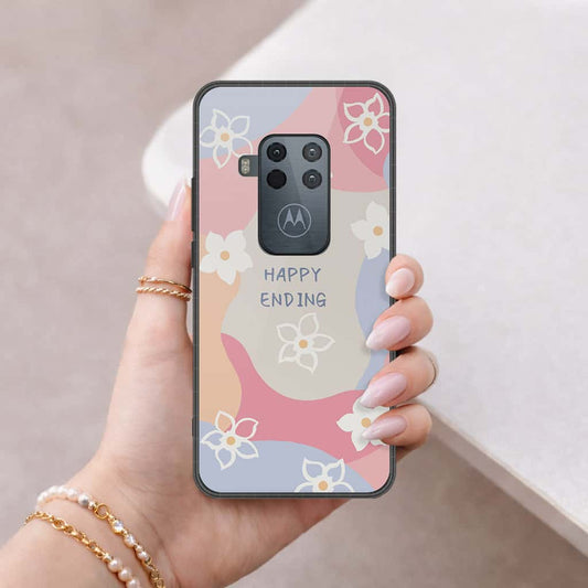Motorola One Zoom Cover - Happy Series - HQ Premium Shine Durable Shatterproof Case