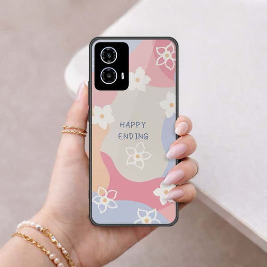 Motorola Moto G35 Cover - Happy Series - HQ Premium Shine Durable Shatterproof Case
