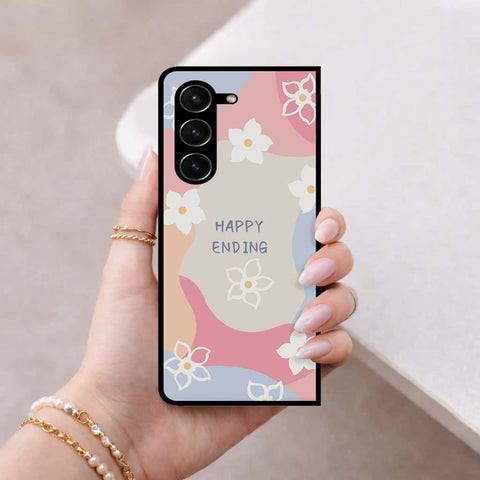 Samsung Galaxy Z Fold 5 5G Cover - Happy Series - HQ Premium Shine Durable Shatterproof Case