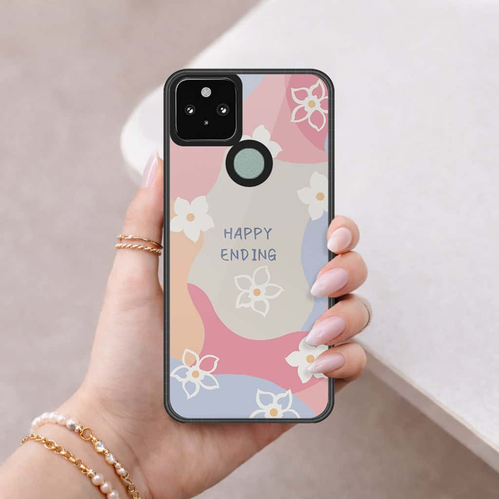 Google Pixel 5 XL Cover - Happy Series - HQ Premium Shine Durable Shatterproof Case