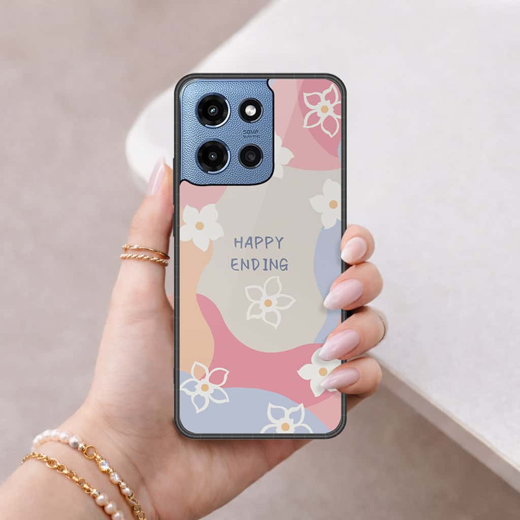 Motorola Moto G (2025) Cover - Happy Series - HQ Premium Shine Durable Shatterproof Case