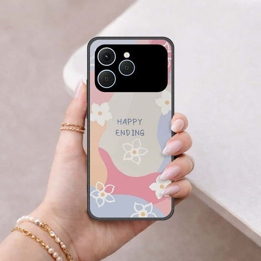 Tecno Spark 40 Cover - Happy Series - HQ Premium Shine Durable Shatterproof Case