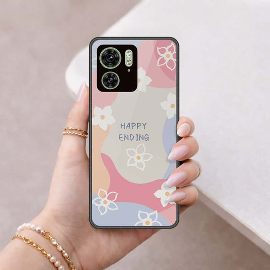 Motorola Edge 40 Cover - Happy Series - HQ Premium Shine Durable Shatterproof Case