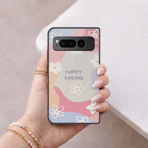Google Pixel Fold Cover - Happy Series - HQ Premium Shine Durable Shatterproof Case