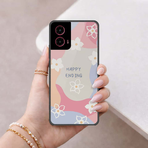 Motorola Moto G45 Cover - Happy Series - HQ Premium Shine Durable Shatterproof Case