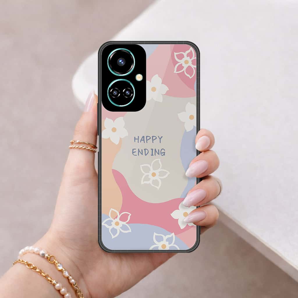 Tecno Camon 19 Pro Mondrian Cover - Happy Series - HQ Premium Shine Durable Shatterproof Case