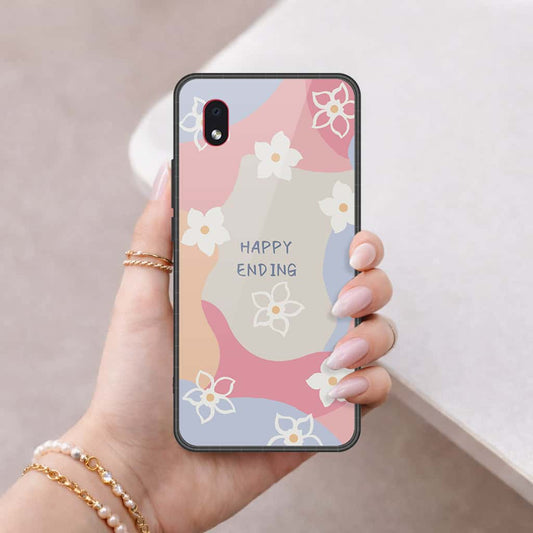 Samsung Galaxy A01 Core Cover - Happy Series - HQ Premium Shine Durable Shatterproof Case