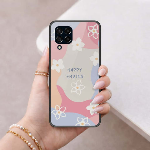 Samsung Galaxy F12 Cover - Happy Series - HQ Premium Shine Durable Shatterproof Case