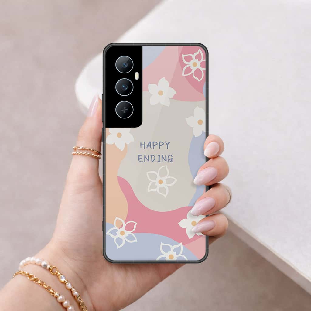 Realme C65 Cover - Happy Series - HQ Premium Shine Durable Shatterproof Case