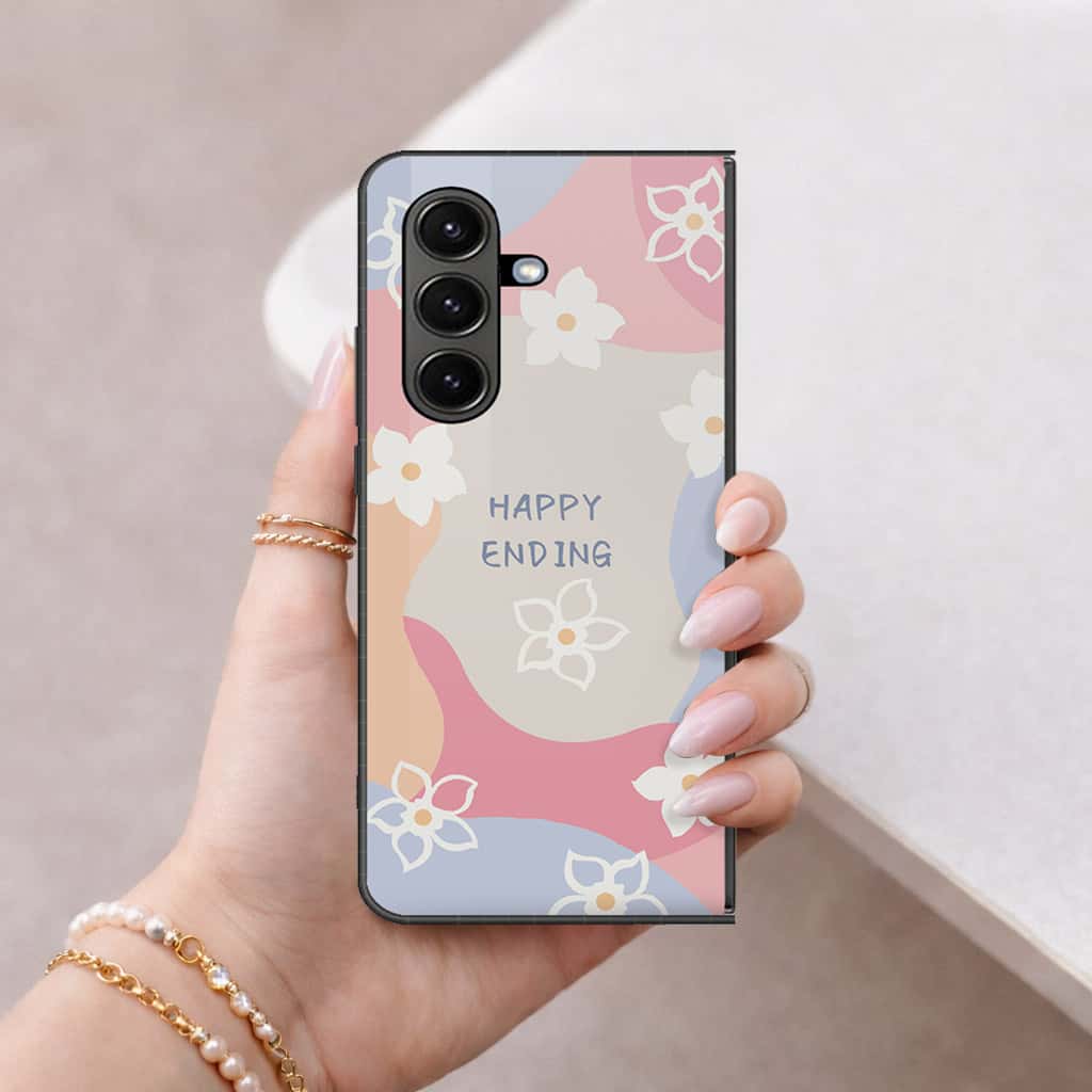 Samsung Galaxy Z Fold 8 Cover - Happy Series - HQ Premium Shine Durable Shatterproof Case